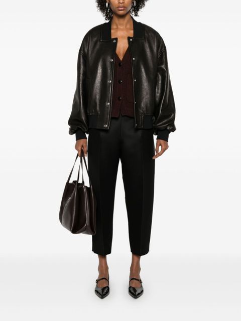 KHAITE Cam trousers - Black - zdjęcie produktu nr 2