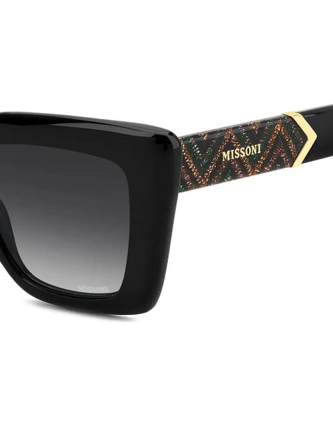 MISSONI EYEWEAR square-frame sunglasses - Black