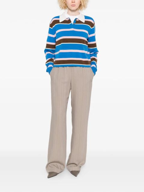 Golden Goose Brittany striped trousers - Neutrals - zdjęcie produktu nr 2