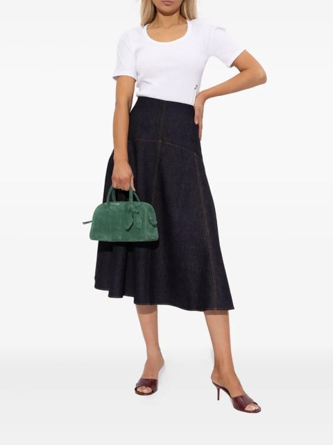 Jacquemus 70mm Cubisto leather sandals - Red