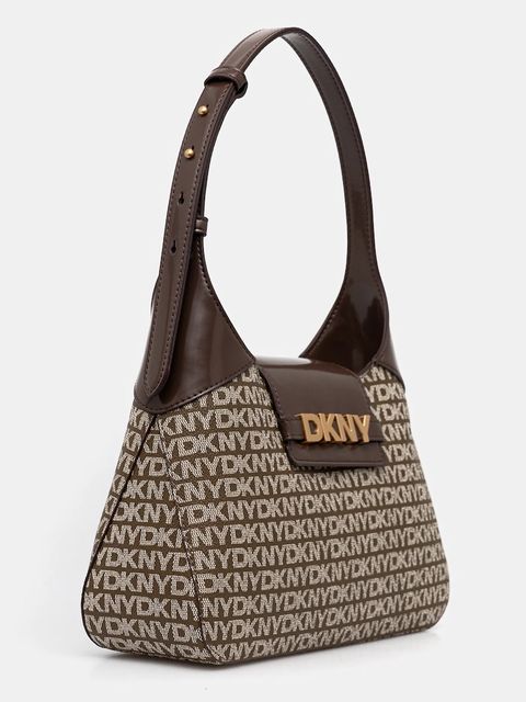 Dkny torebka kolor brązowy R5235L20