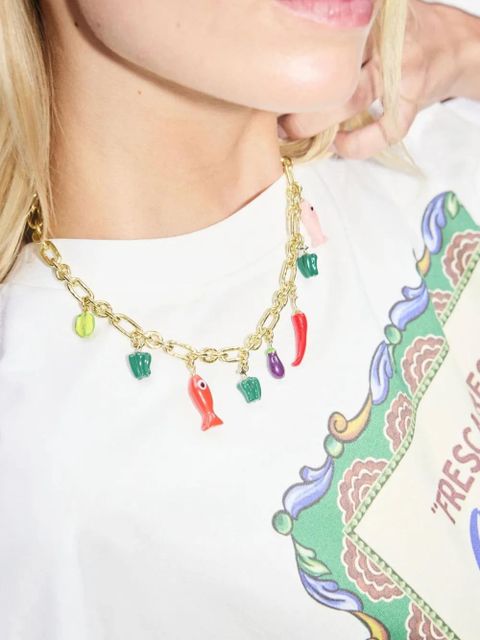 ALEMAIS charm chain necklace - Gold - zdjęcie produktu nr 2