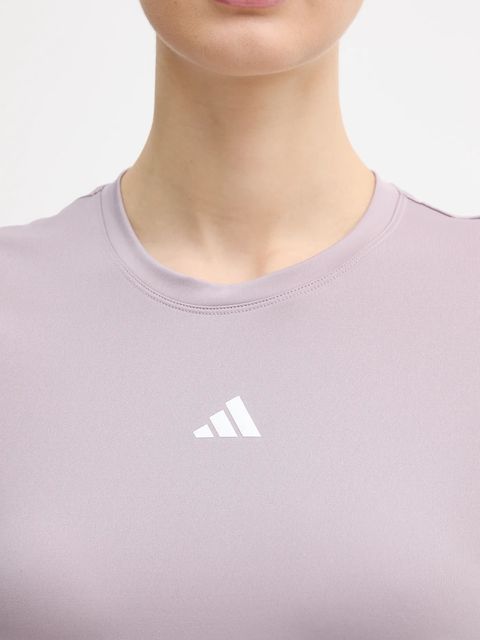 adidas Performance t-shirt treningowy HYGLM damski kolor różowy JX7380