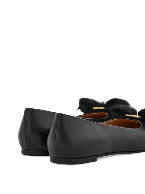 Ferragamo Vara bow ballet flats - Black