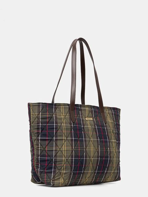 Barbour torebka shopper damska Tartan Bags - zdjęcie produktu nr 1