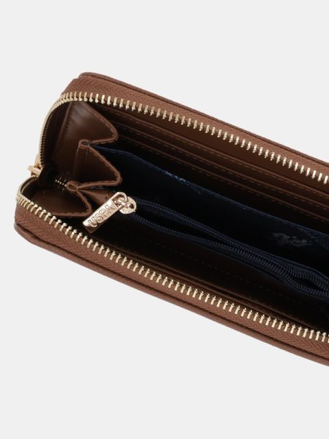 U.S. Polo Assn. portfel Jones damski kolor brązowy WEUJE8659WVP