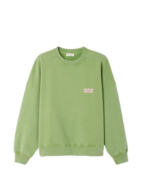 American Vintage crew-neck long-sleeve sweatshirt - Green - zdjęcie produktu nr 1