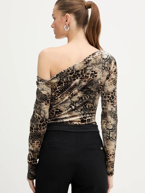 Guess body damska kolor zielony W6PP71 KJ170