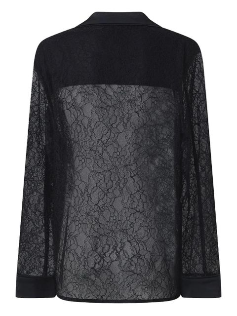 PINKO lace-panelled jacket - Black - zdjęcie produktu nr 2