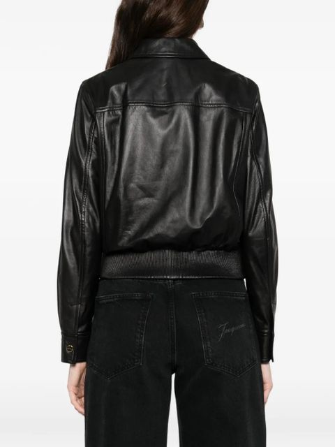 Max Mara chest-pocket button-fastening jacket - Black