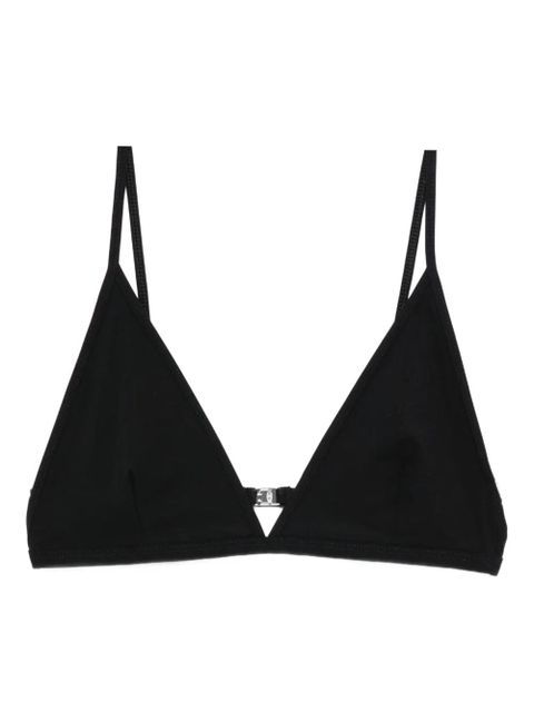TOTEME triangle clasp bikini top - Black - zdjęcie produktu nr 1