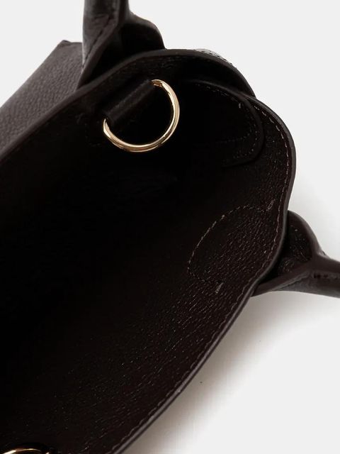 Silvian Heach torebka skórzana FERROVIA kolor brązowy RCP25019BO