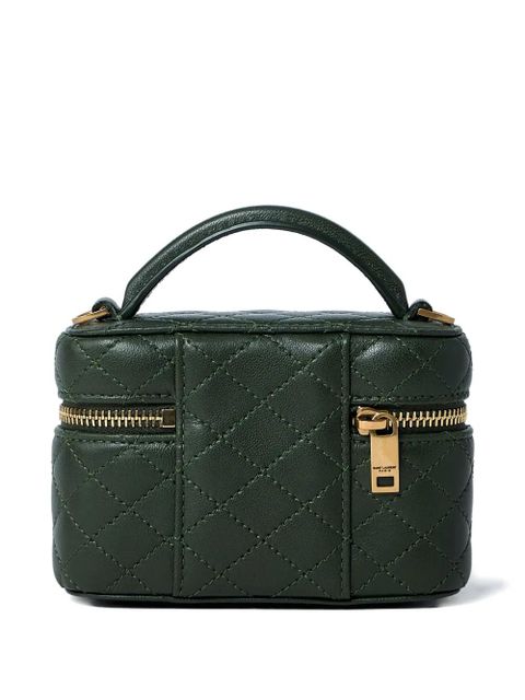 Saint Laurent Gaby quilted tote bag - Green - zdjęcie produktu nr 2