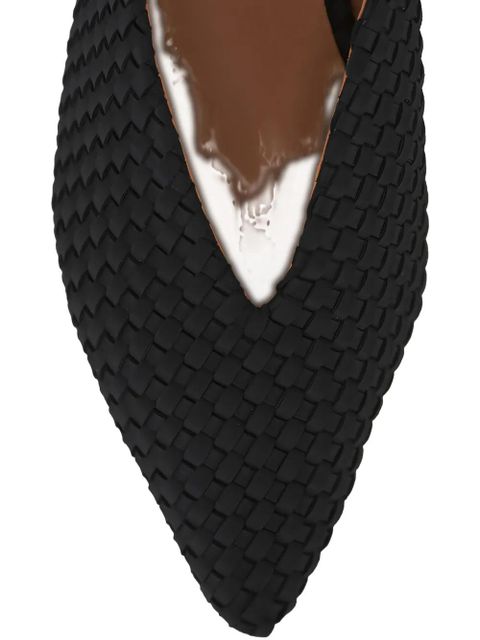 NAGHEDI point-toe mules - Black