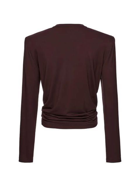 Magda Butrym knotted shirt - Brown - zdjęcie produktu nr 2