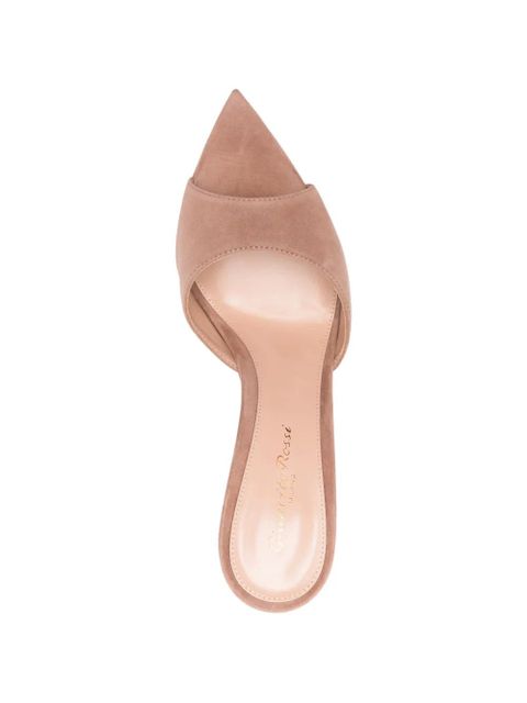 Gianvito Rossi Elle pointed-toe sandals - Neutrals