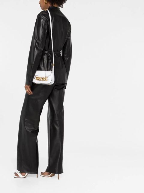 Valentino Garavani VLogo leather crossbody bag - White - zdjęcie produktu nr 2