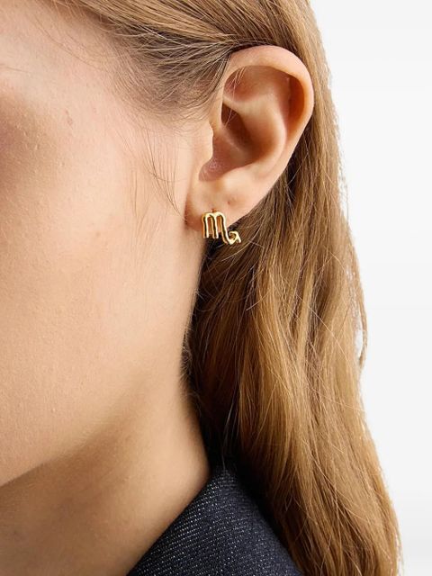 Jil Sander zodiac-sign single earring - Gold - zdjęcie produktu nr 2