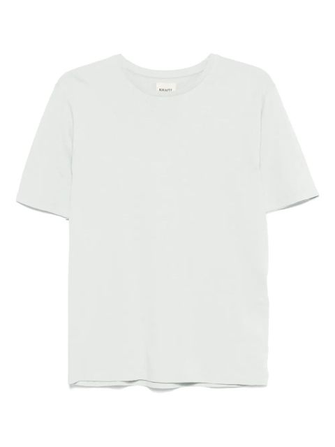 KHAITE cotton T-shirt - Blue - zdjęcie produktu nr 1