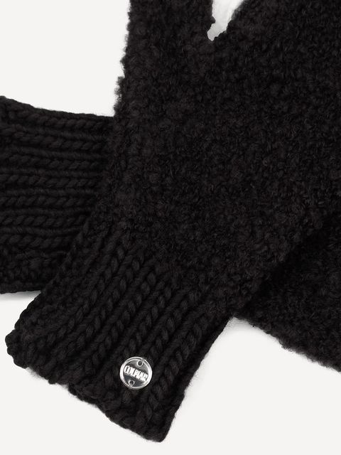 Colmar rękawiczki z dodatkiem wełny damskie kolor czarny 5102.5WJ