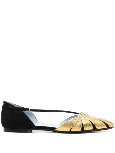 Valentino Garavani pointed-toe ballet flats - Black - zdjęcie produktu nr 1
