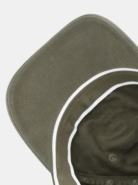 Tommy Hilfiger czapka z daszkiem bawełniana kolor zielony AW0AW17987