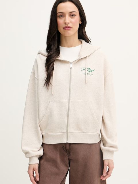 Tommy Hilfiger bluza rozpinana damska bawełniana - zdjęcie produktu nr 1