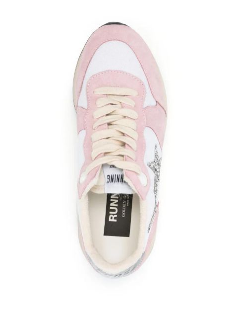 Golden Goose Running-Sole suede sneakers - Pink - zdjęcie produktu nr 2