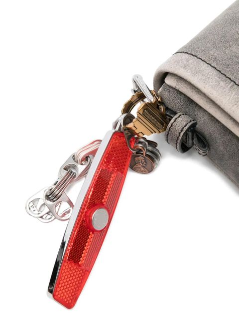 Alexander Wang studded flap shoulder bag - Grey