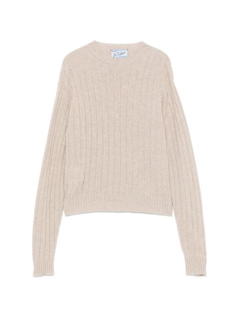 Prada ribbed cashmere sweater - Neutrals - zdjęcie produktu nr 1