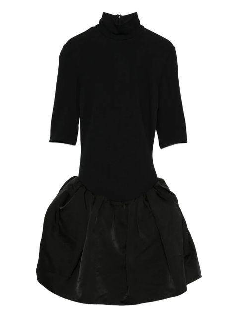 Magda Butrym roll-neck puffball mini dress - Black - zdjęcie produktu nr 1