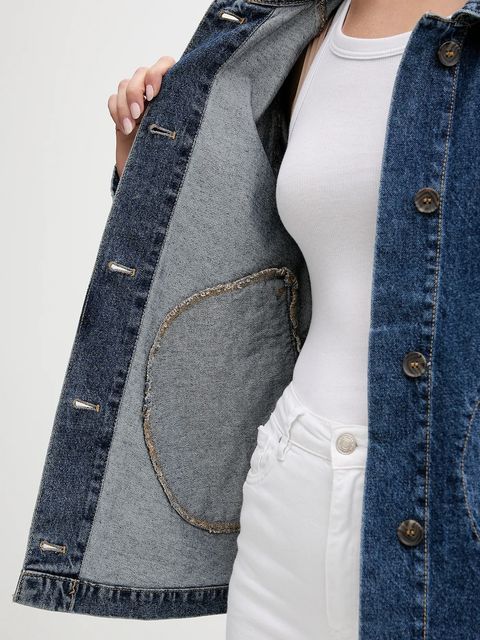 United Colors of Benetton kurtka jeansowa