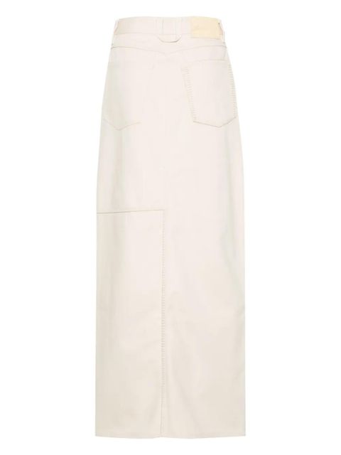Axel Arigato Amp cotton maxi skirt - Neutrals - zdjęcie produktu nr 2