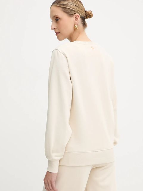 Silvian Heach bluza BASSIN damska kolor beżowy z aplikacją GPA25113FE - zdjęcie produktu nr 2