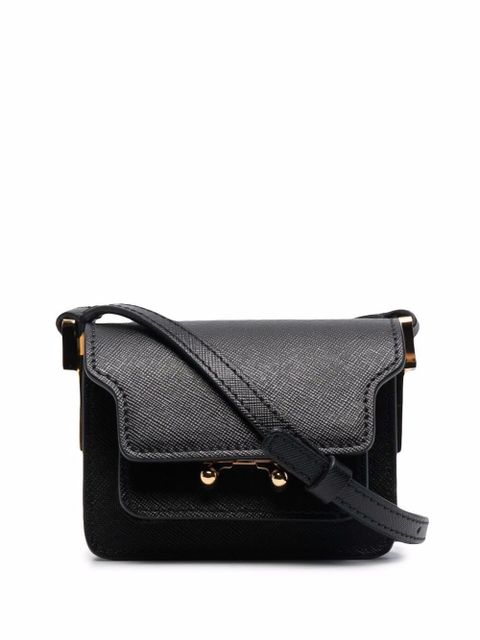 Marni mini Trunk crossbody bag - Black - zdjęcie produktu nr 1