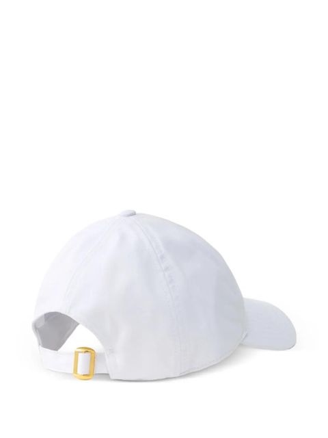 PINKO embroidered-logo baseball cap - White - zdjęcie produktu nr 2