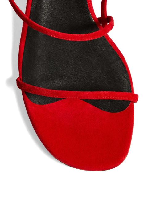 KHAITE open-toe sandals - Red