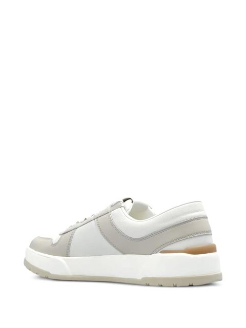 Max Mara Chillblock leather sneakers - White