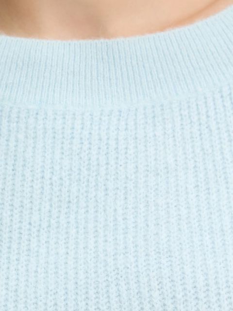 Morgan sweter z domieszką wełny MREINE damski kolor niebieski MREINE