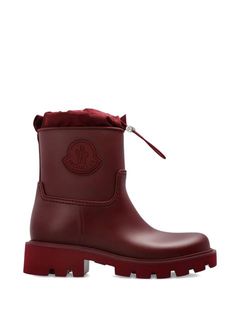 Moncler Kickstream rain boots - Red - zdjęcie produktu nr 1