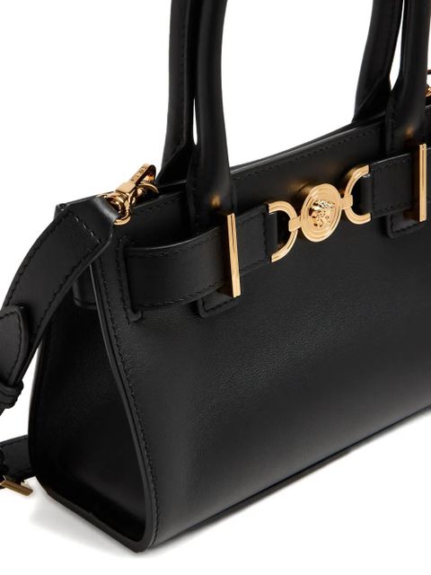 Versace Medusa leather tote bag - Black