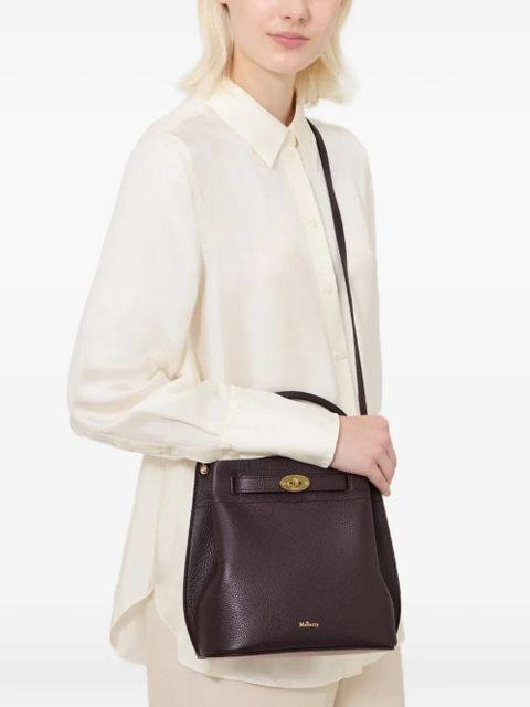 Mulberry Islington grained-leather bucket bag - Brown - zdjęcie produktu nr 2