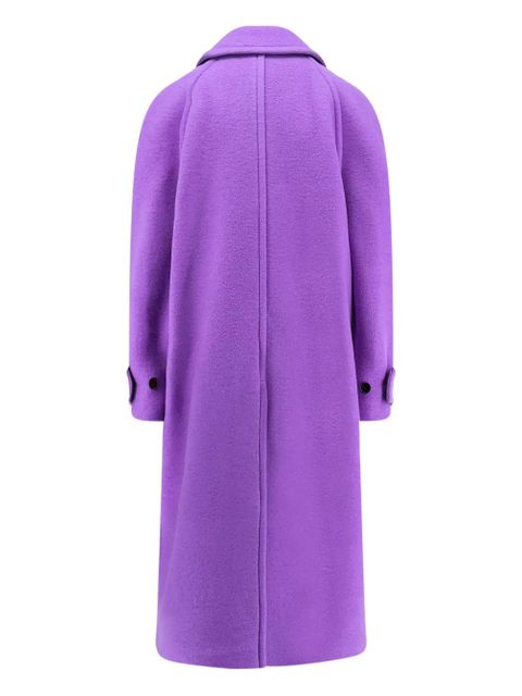 Gucci single-breasted coat - Purple - zdjęcie produktu nr 2