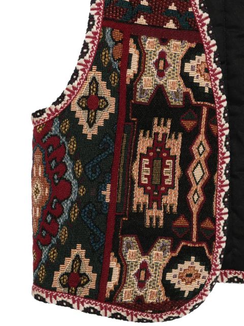 Ba&Sh patterned waistcoat - Neutrals