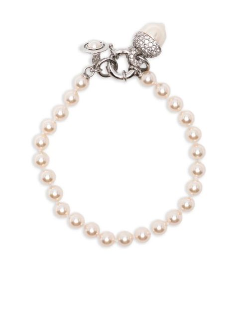 Vivienne Westwood acorn-charm bracelet - Silver - zdjęcie produktu nr 1