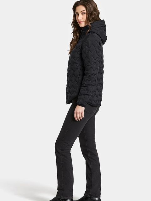 Didriksons kurtka EVELYN kolor czarny przejściowa 505821 - zdjęcie produktu nr 2