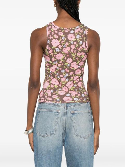 Diesel floral vest - Brown