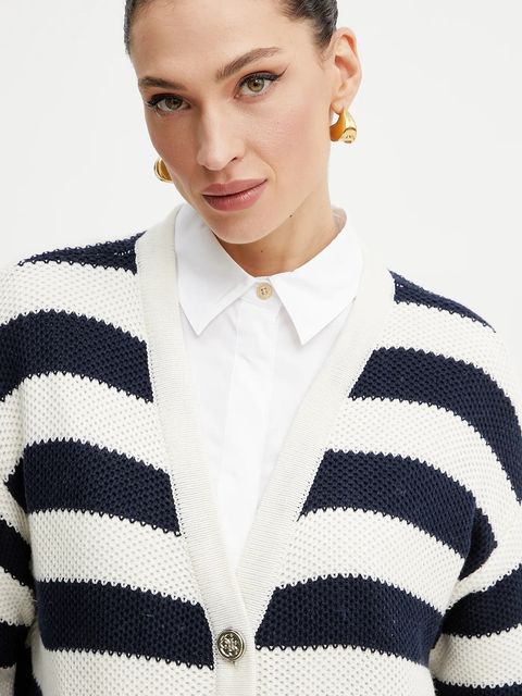 Guess kardigan z domieszką wełny SOFIA