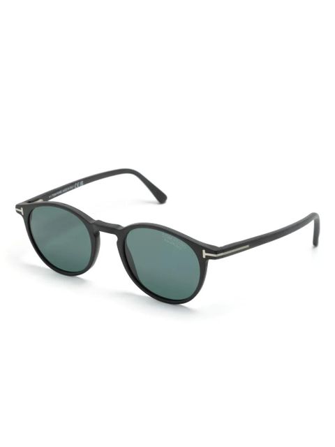 TOM FORD Eyewear Andrea round-frame sunglasses - Grey - zdjęcie produktu nr 2