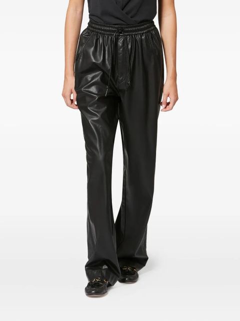 MARANT ÉTOILE elasticated-waistband trousers - Black